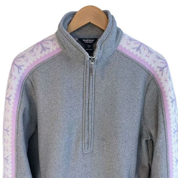 Woolrich 1/2 Zip Fleece Sweatshirt - Picture 2 of 9
